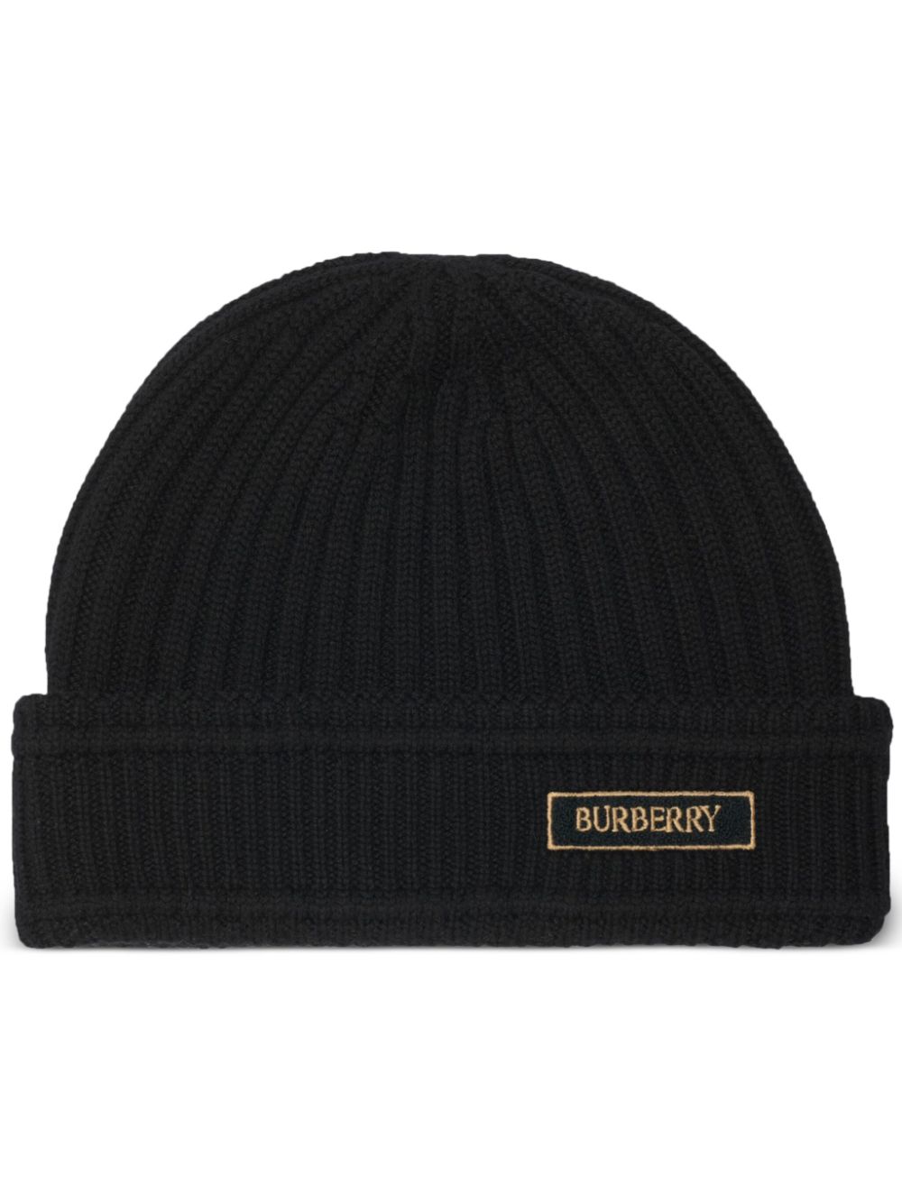 logo patch beanie