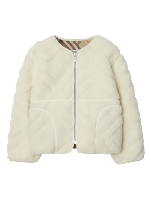 Burberry Kids Giacca a quadri