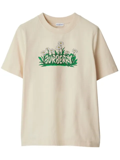 Burberry Daisy logo棉T恤