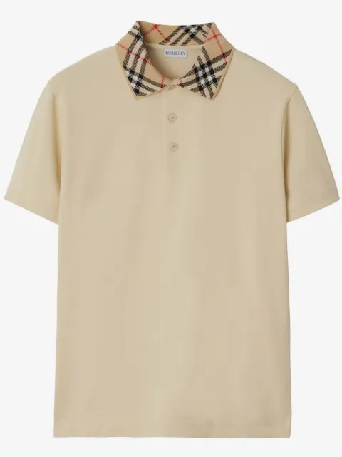 Burberry cotton polo shirt