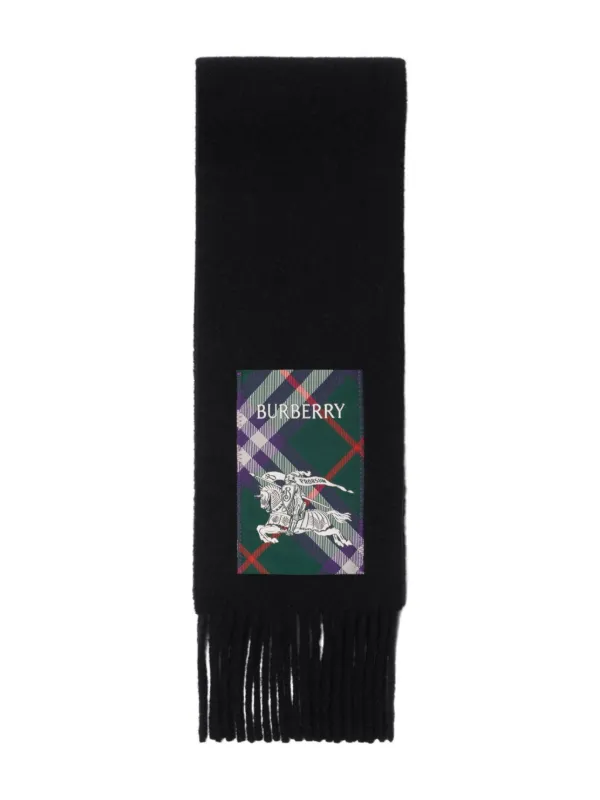 BURBERRY｜ (Check Label Cashmere Scarf (8103995)) 9FA43FBA-F107-45FB-8093-