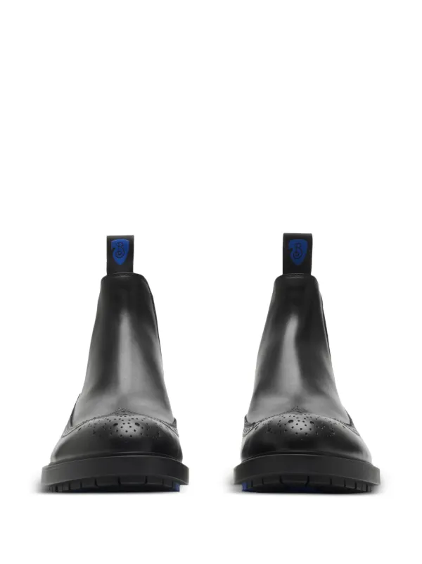 Burberry Loch Chelsea Boots | Black | FARFETCH