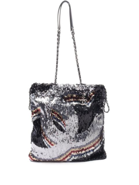 CHANEL 2021 sequin tote bag Women