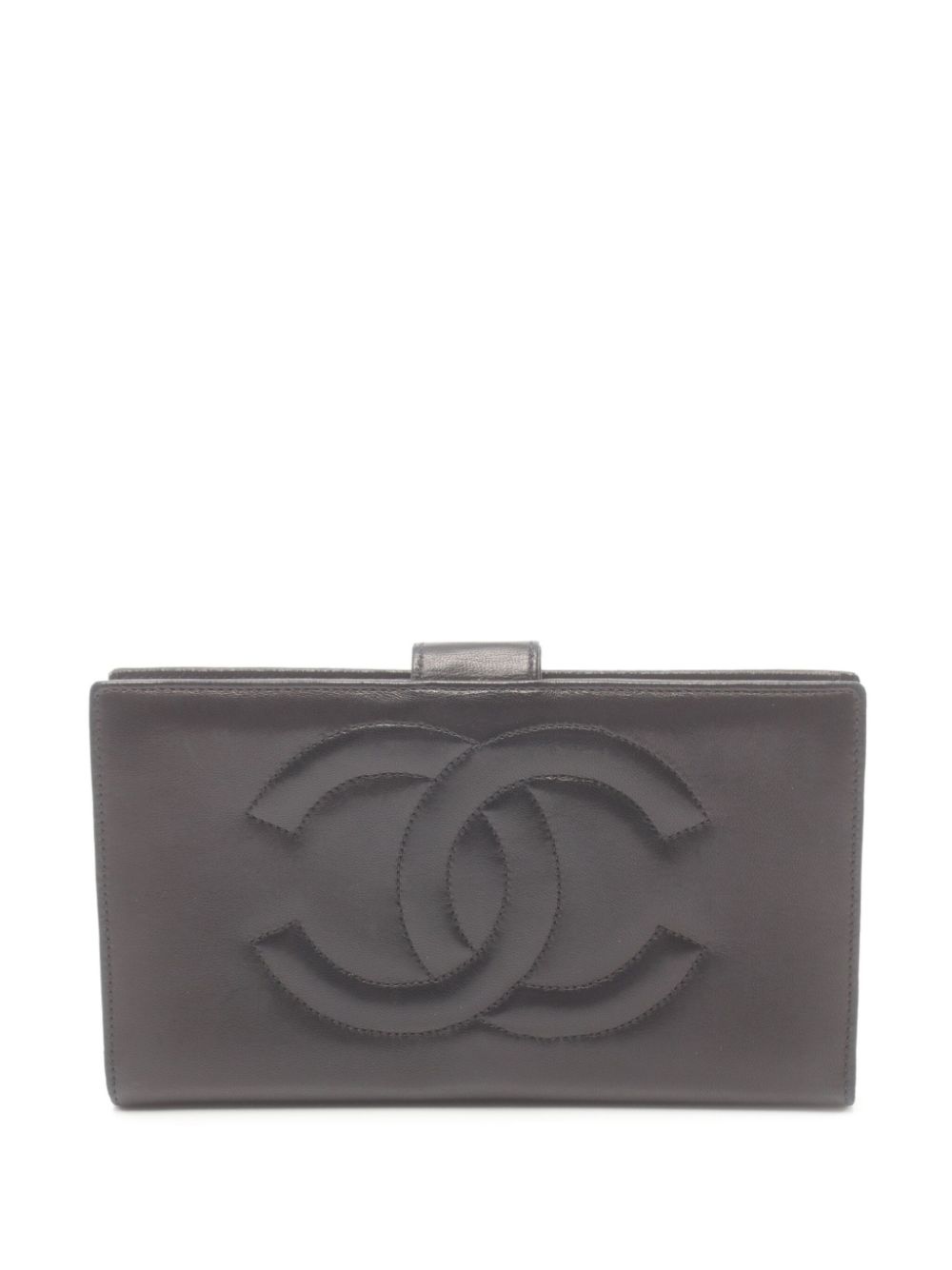 CHANEL Pre-Owned 1991-1994 CC bi-fold wallet – Black