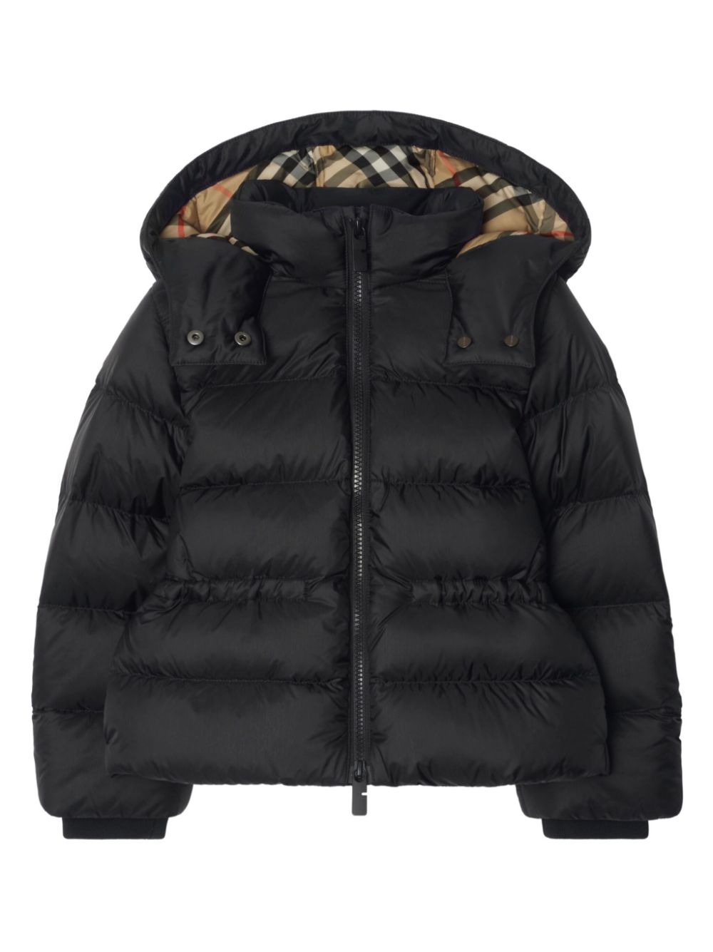 Burberry Kids puffer jacket - Black