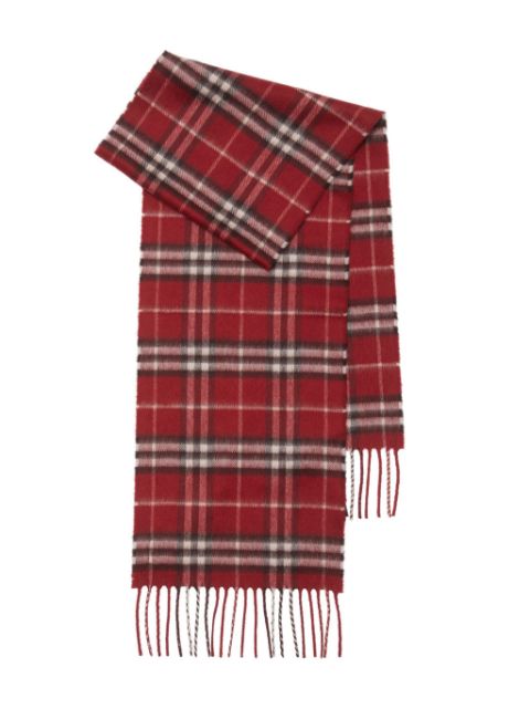 Burberry Kids Check cashmere scarf