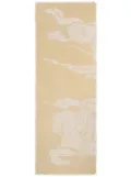 Burberry EKD wool scarf - Neutrals
