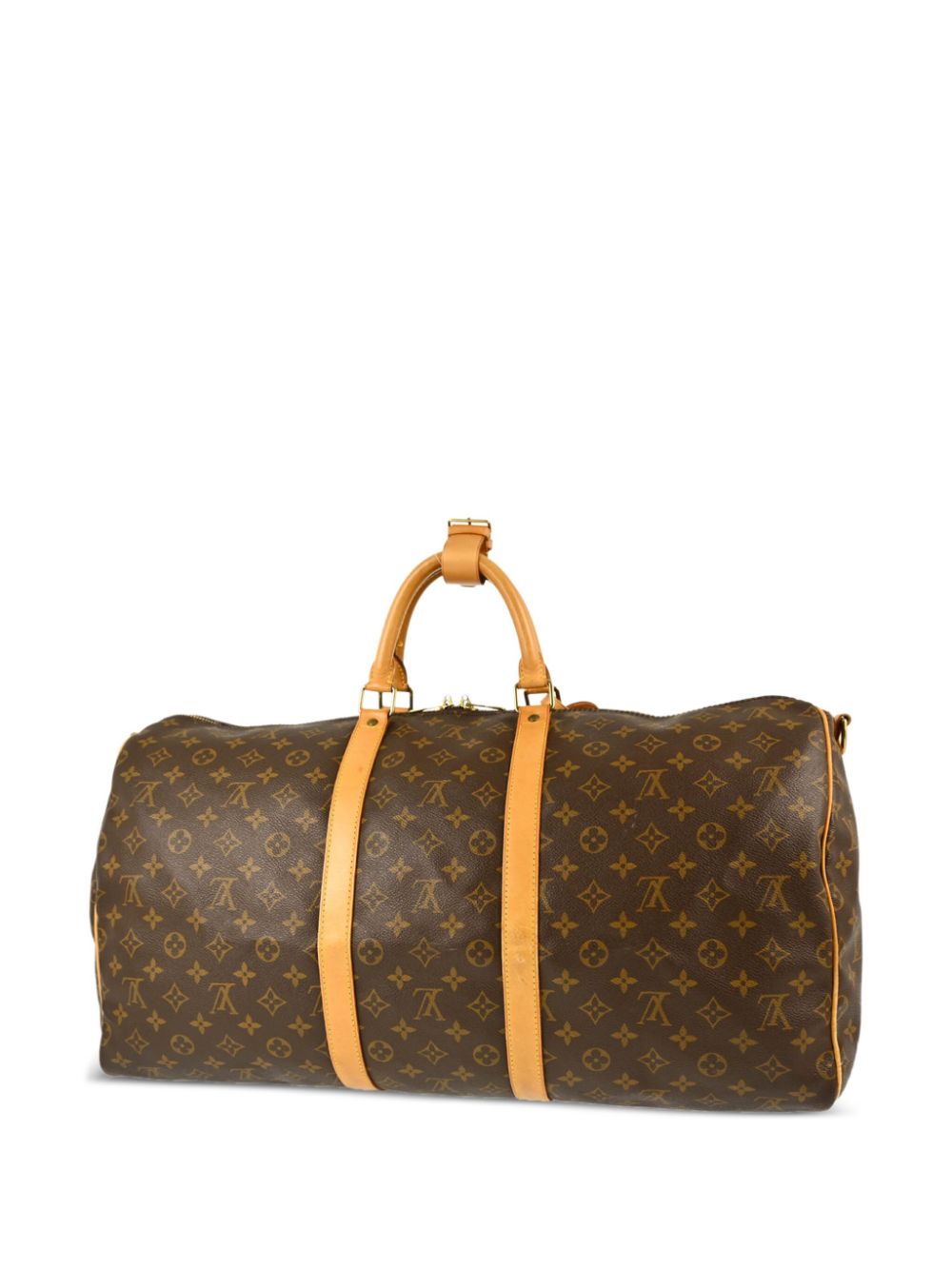 Louis Vuitton Pre-Owned 1994 Keepall Bandoulière 55 duffeltas - Bruin