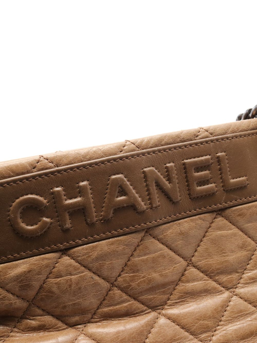 Affordable HOT SALE CHANEL 2012-2013 diamond-quilted tote bag Women