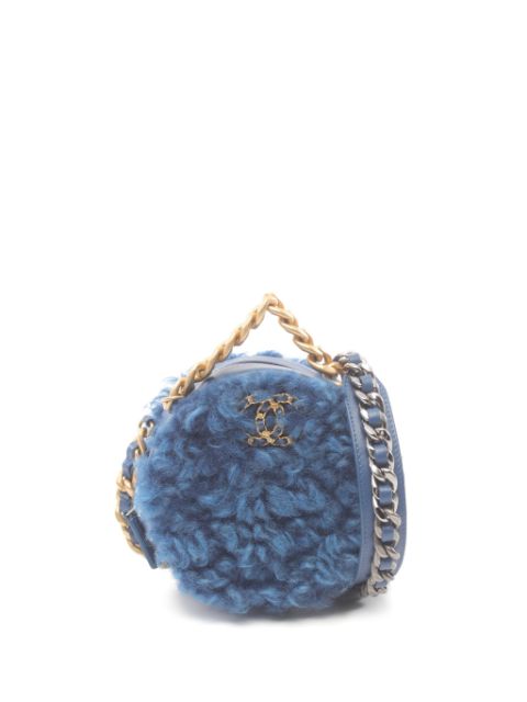 HOT SALE CHANEL 2020-2021 19 Round shoulder bag Women