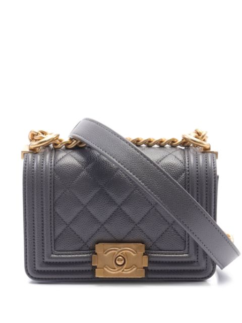 HOT SALE CHANEL 2021 mini Boy Chanel shoulder bag Women