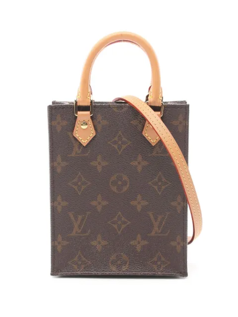 Louis Vuitton Pre-Owned 2021 Petit Sac Plat two-way handbag WOMEN