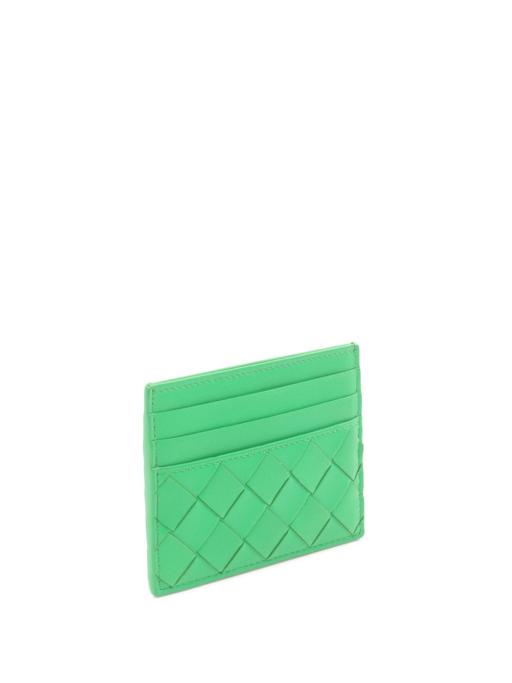 Bottega Veneta Pre-Owned 2010 Intrecciato card holder - Groen