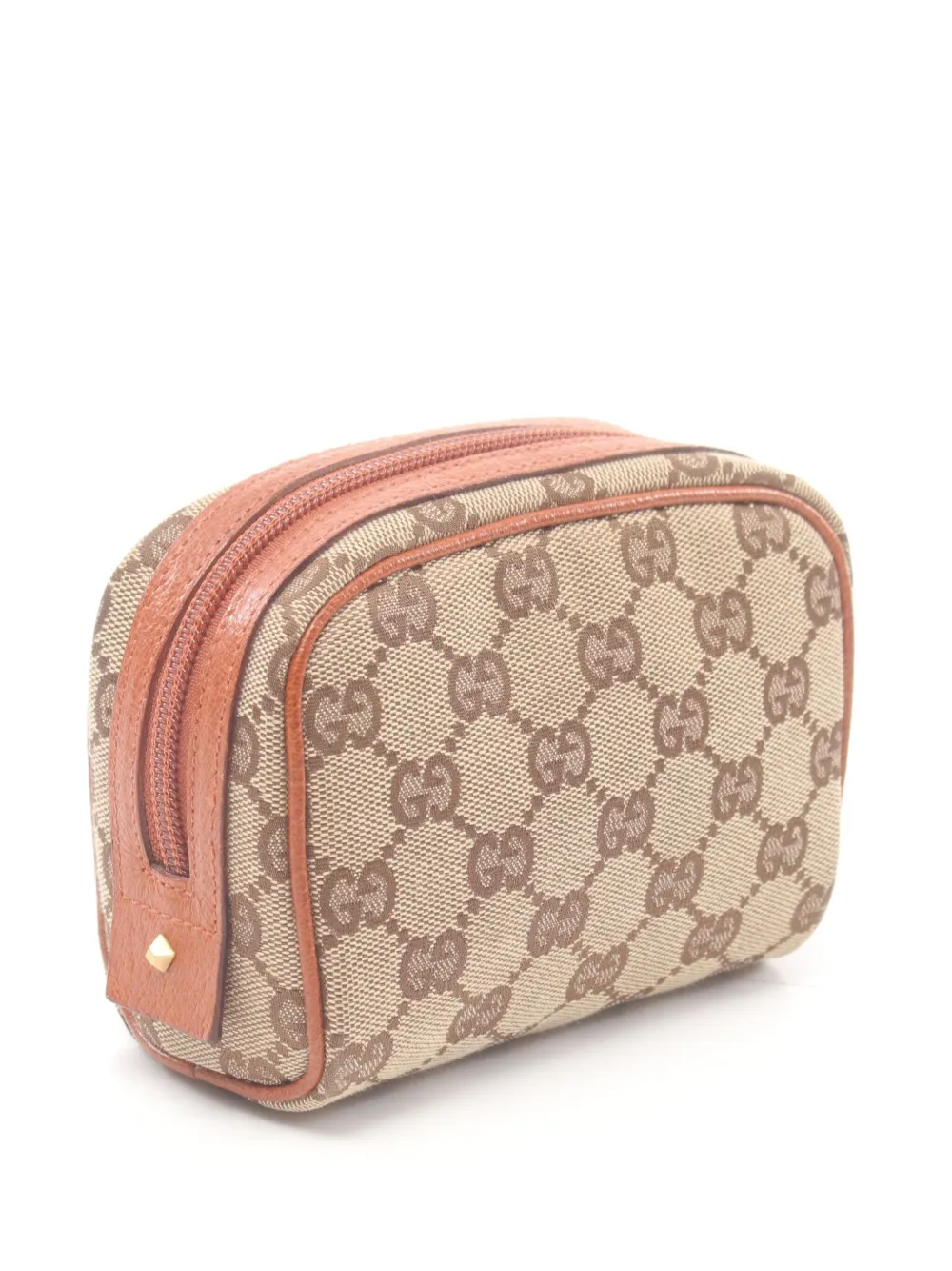 Gucci Pre-Owned 2010s GG canvas pouch - Beige