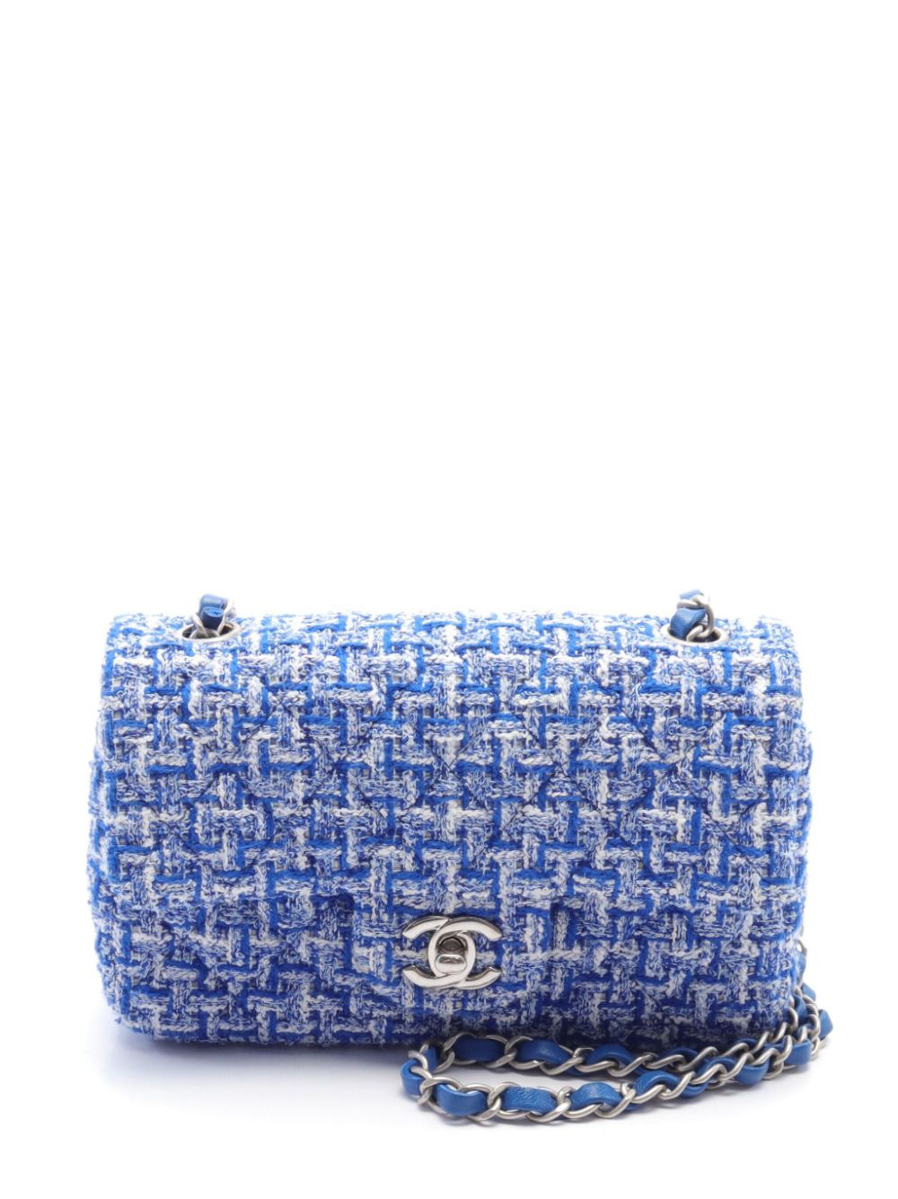 Affordable HOT SALE CHANEL 2021 mini tweed shoulder bag Women