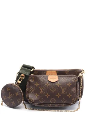 Louis Vuitton Pre-Owned 2021 Multi Pochette Accessoires Shoulder Bag |  Brown | FARFETCH BH