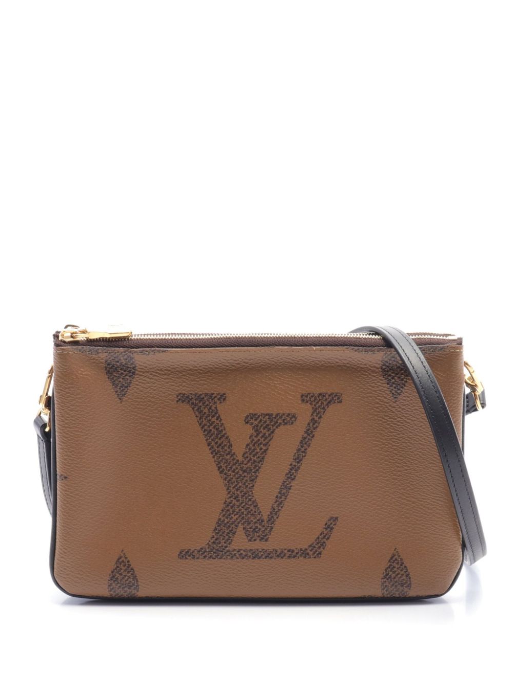 Louis Vuitton Pre-Owned 2020 Pochette Double Zip clutch bag - Brown