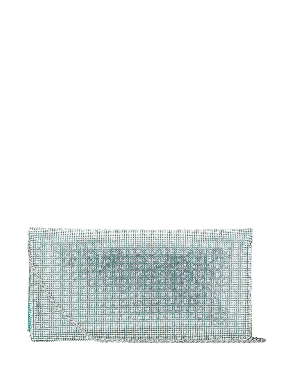 TWENTY FOURHAITCH crystal-embellished clutch bag - Blauw