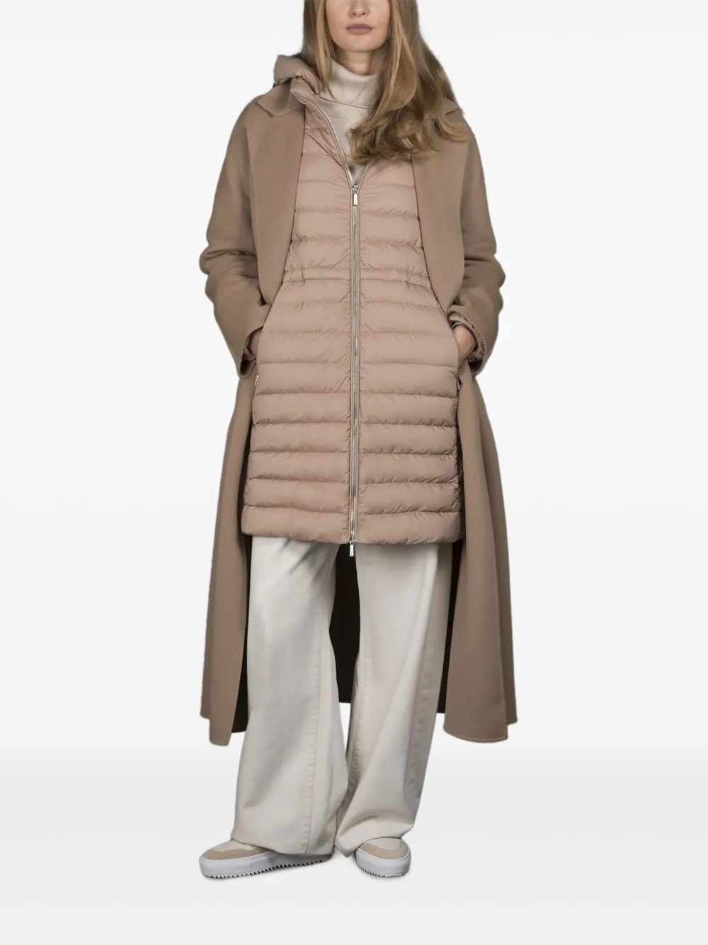 Moorer Olivie jas Beige