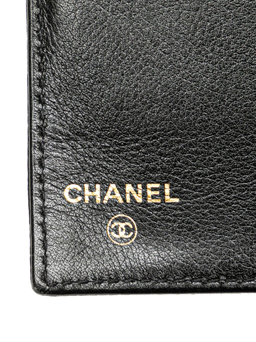 CHANEL 1996-1997 CC Caviar Wallet long wallets Women