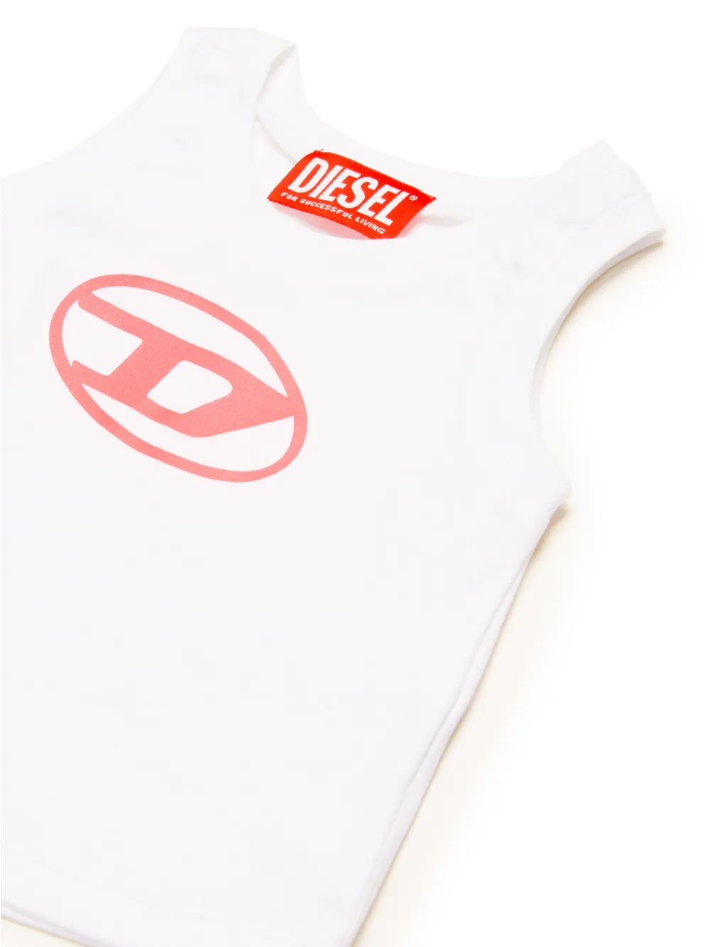 Diesel Kids Mtarbib tanktop Wit