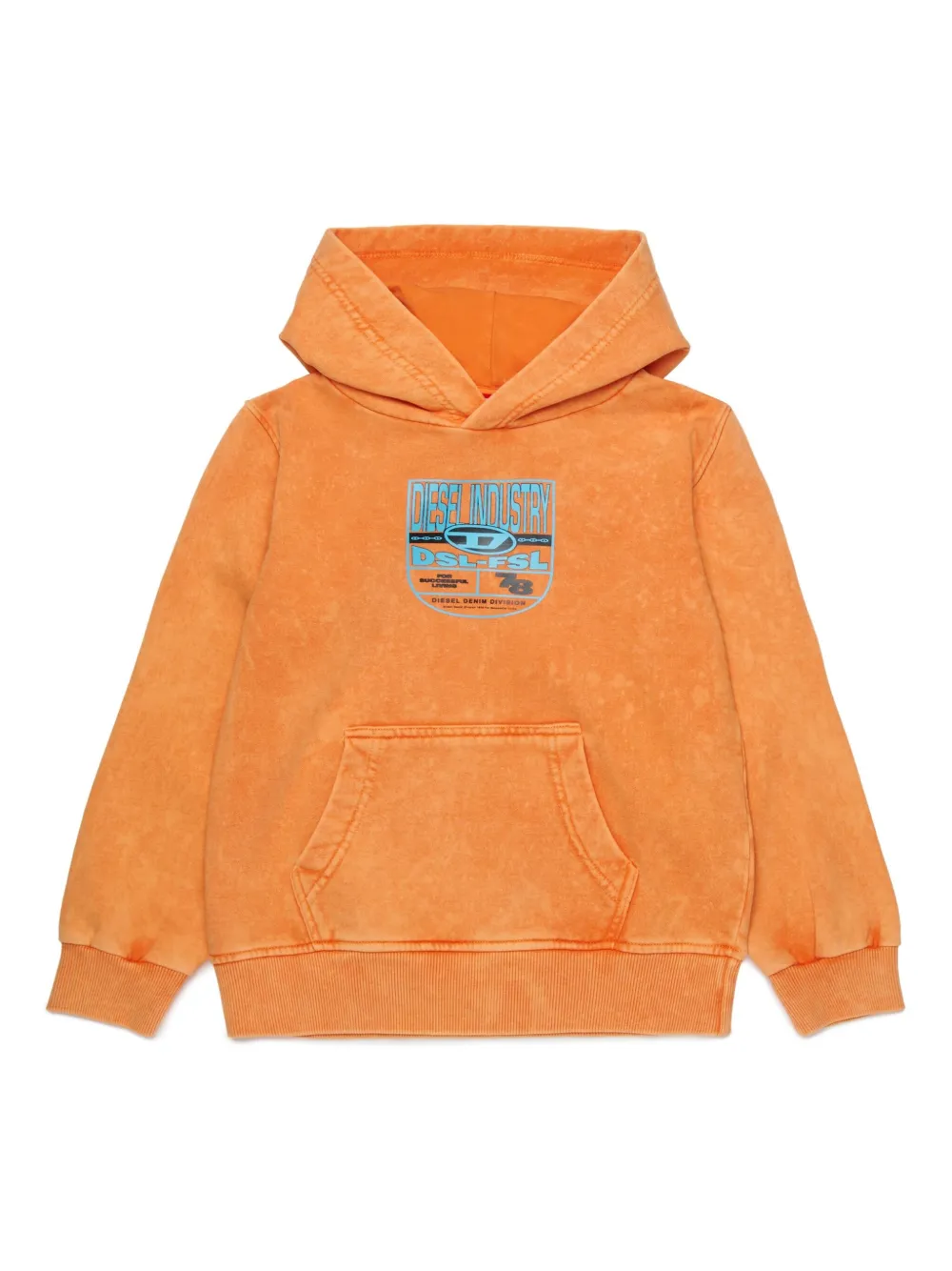 Diesel Kids Spridhood Over hoodie Oranje