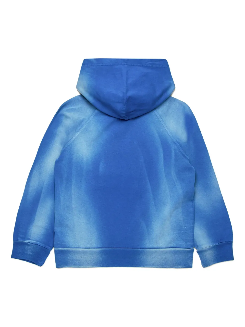 Diesel Kids Hoodie met logopatch - Blauw