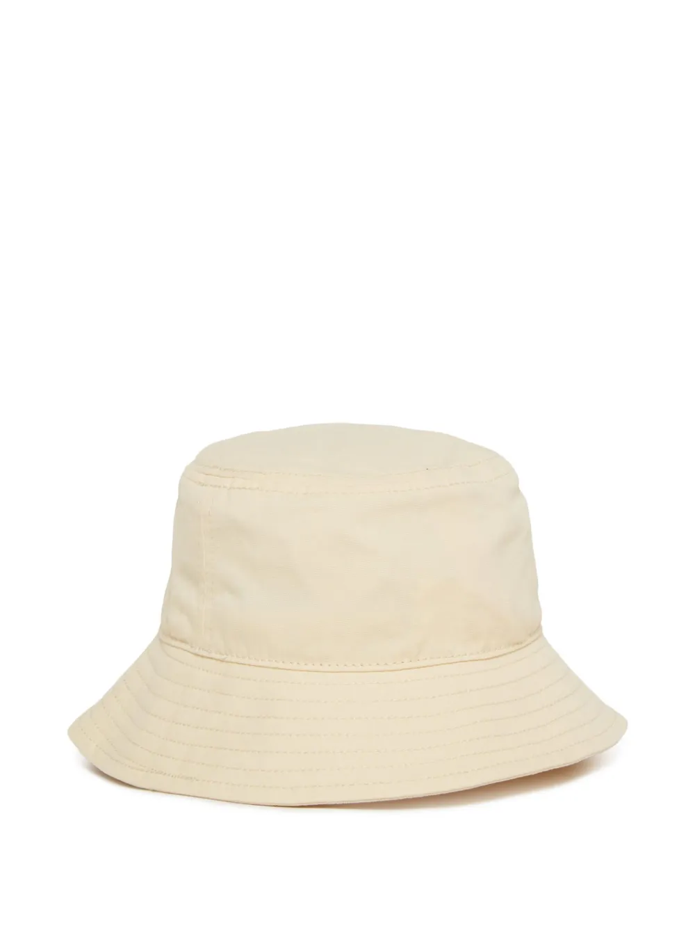 Marni Kids logo-embroidered bucket hat - Beige