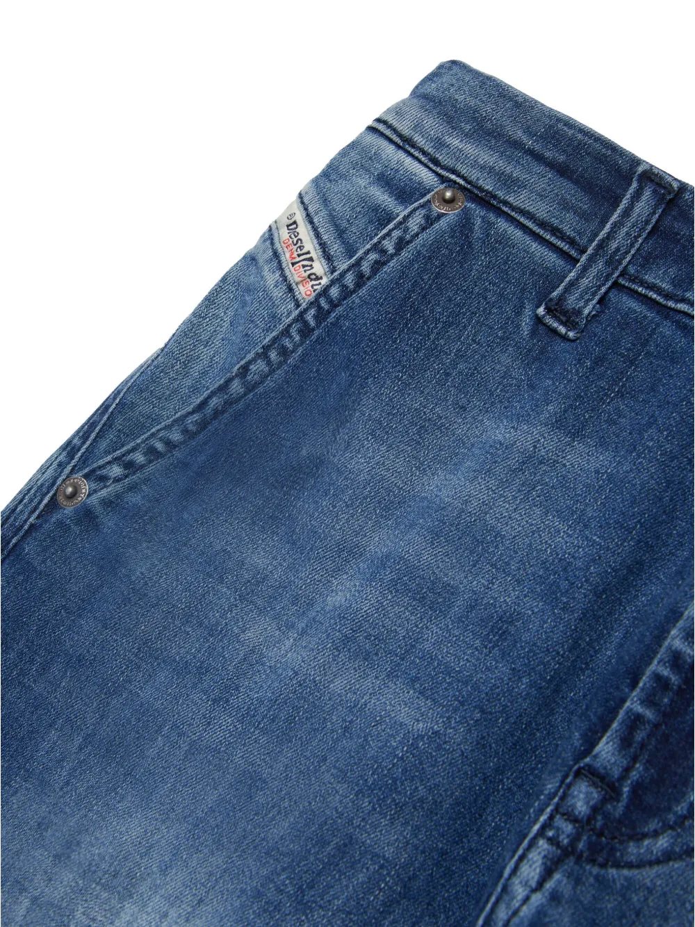 Diesel Kids Dfish jeans Blauw