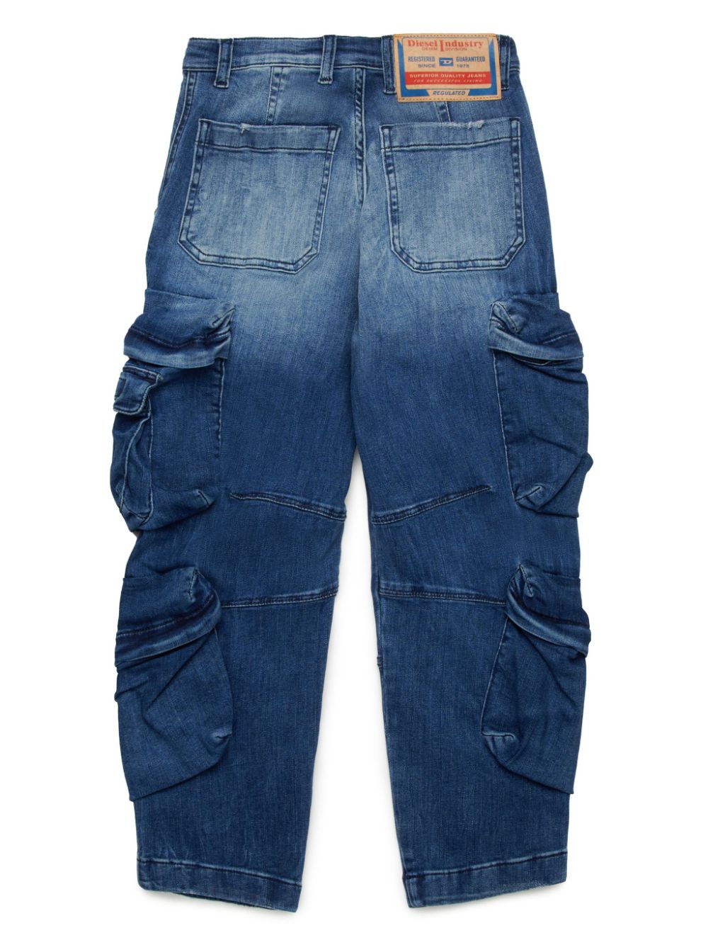 Diesel Kids Dfish jeans - Blue