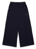 Marni Kids logo-print track pants - Blue