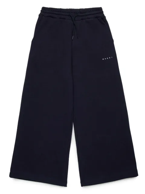 Marni Kids logo-print track pants