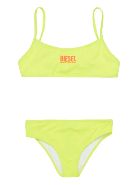 Diesel Kids logo-print bikini