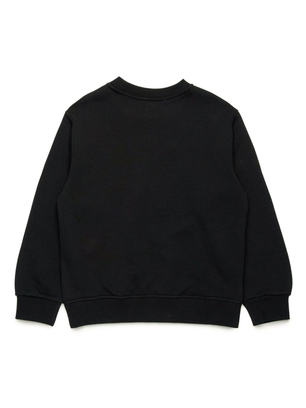 Diesel Kids Sweater met logoprint - Zwart