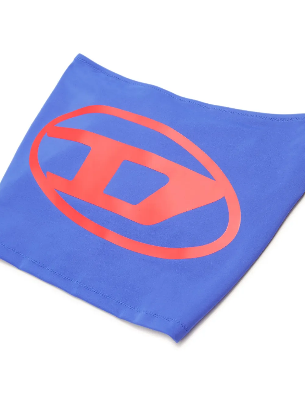 Diesel Kids Bikinitop met logoprint Blauw