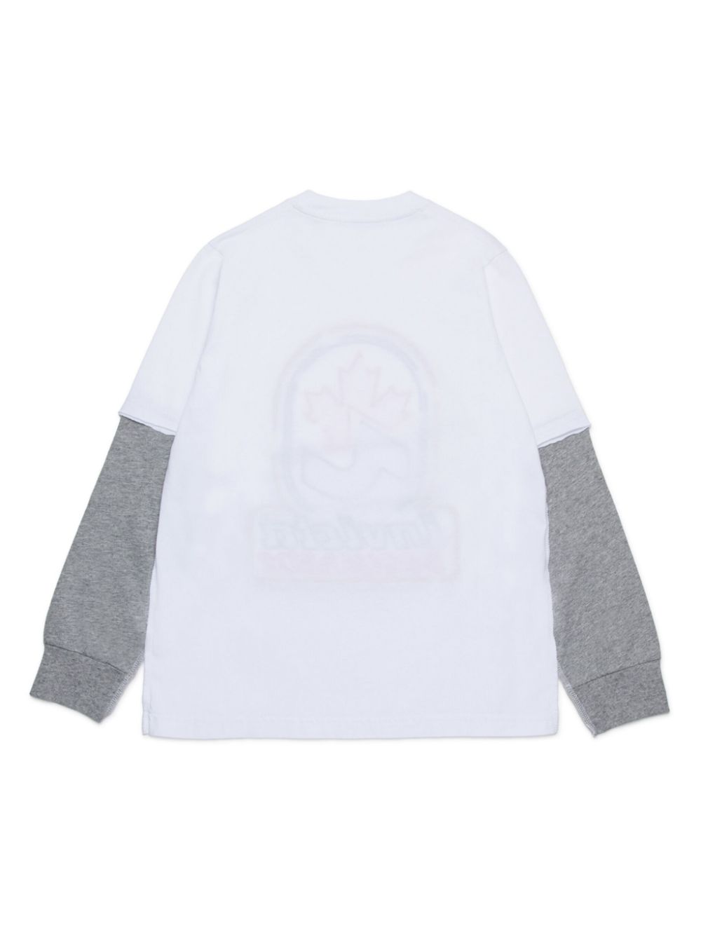 DSQUARED2 KIDS double-sleeves T-shirt - White