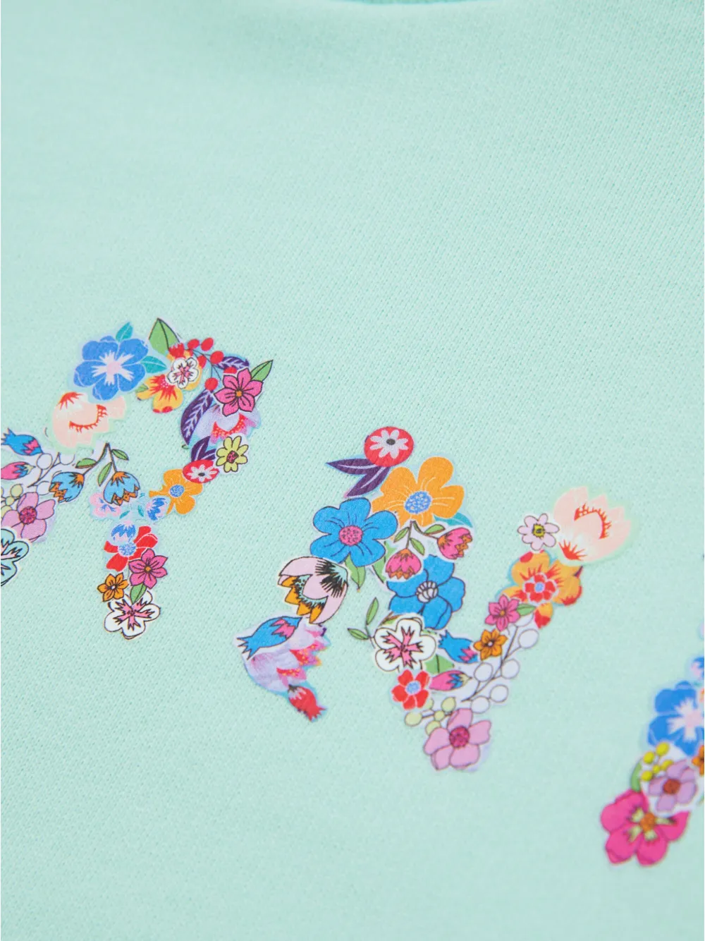 Marni Kids Sweater met logoprint Blauw