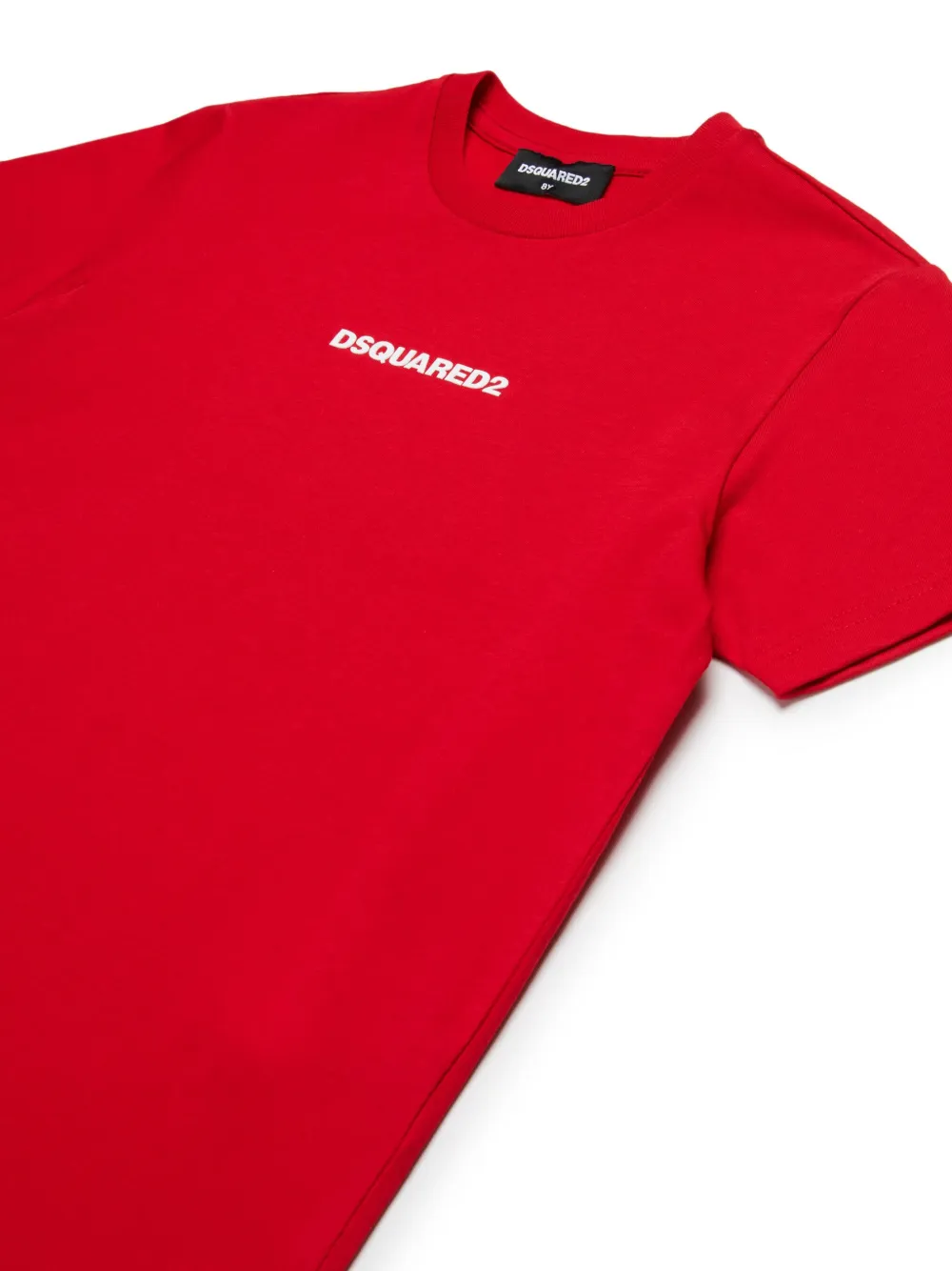 DSQUARED2 KIDS T-shirt met logoprint Rood