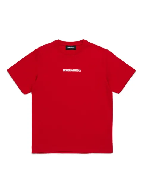 DSQUARED2 KIDS playera con logo estampado