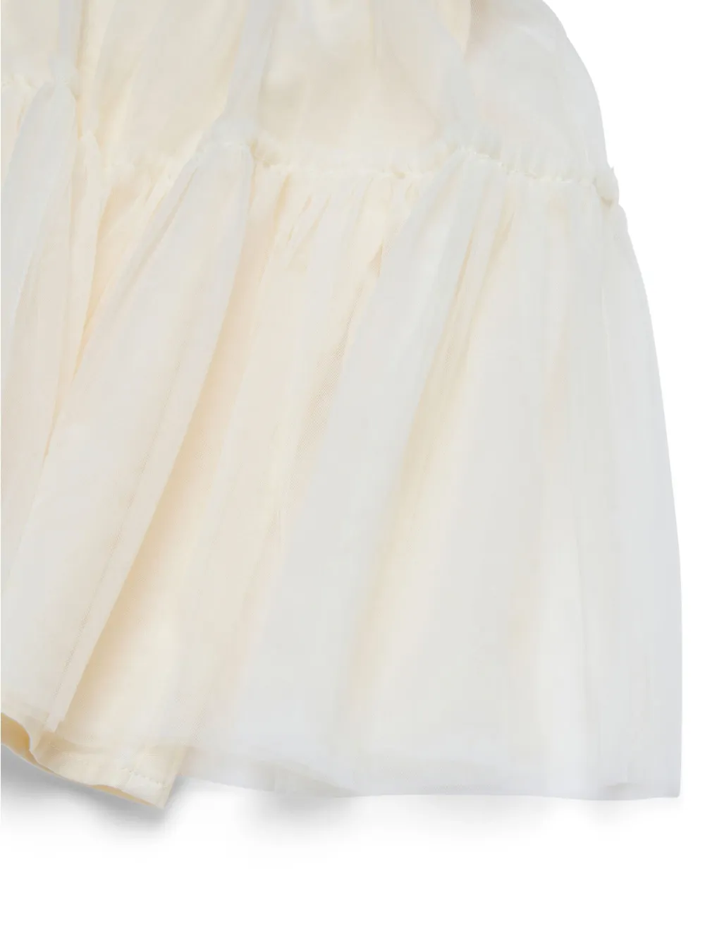 Marni Kids Jurk met geborduurd logo Wit