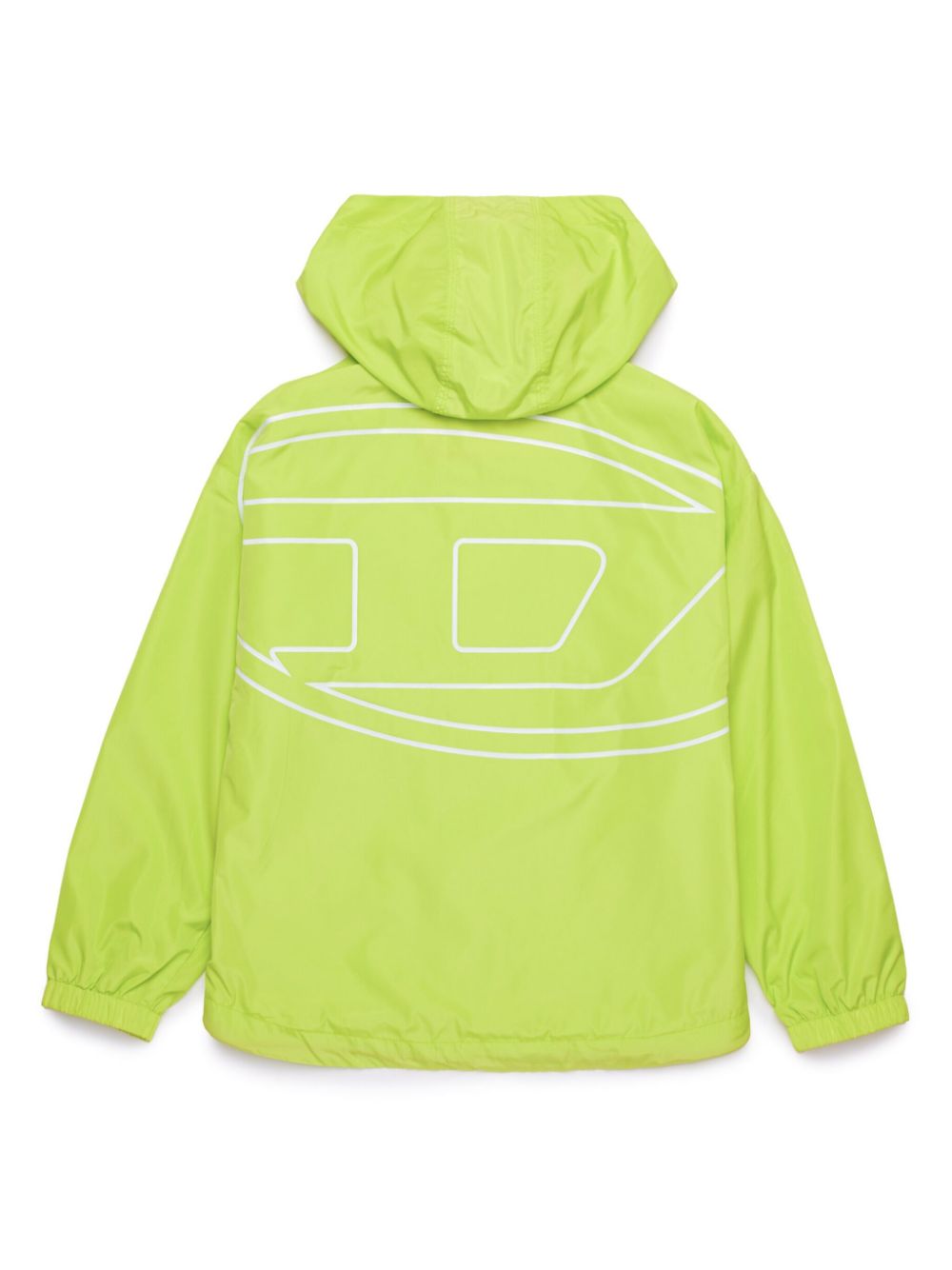 Diesel Kids logo-print jacket - Green