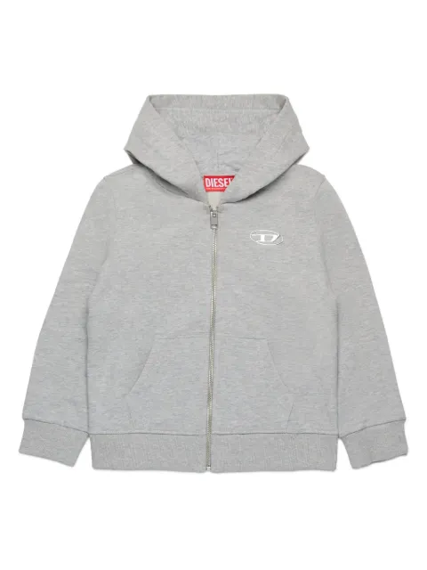 Diesel Kids هودي بشعار 'أوفال D'