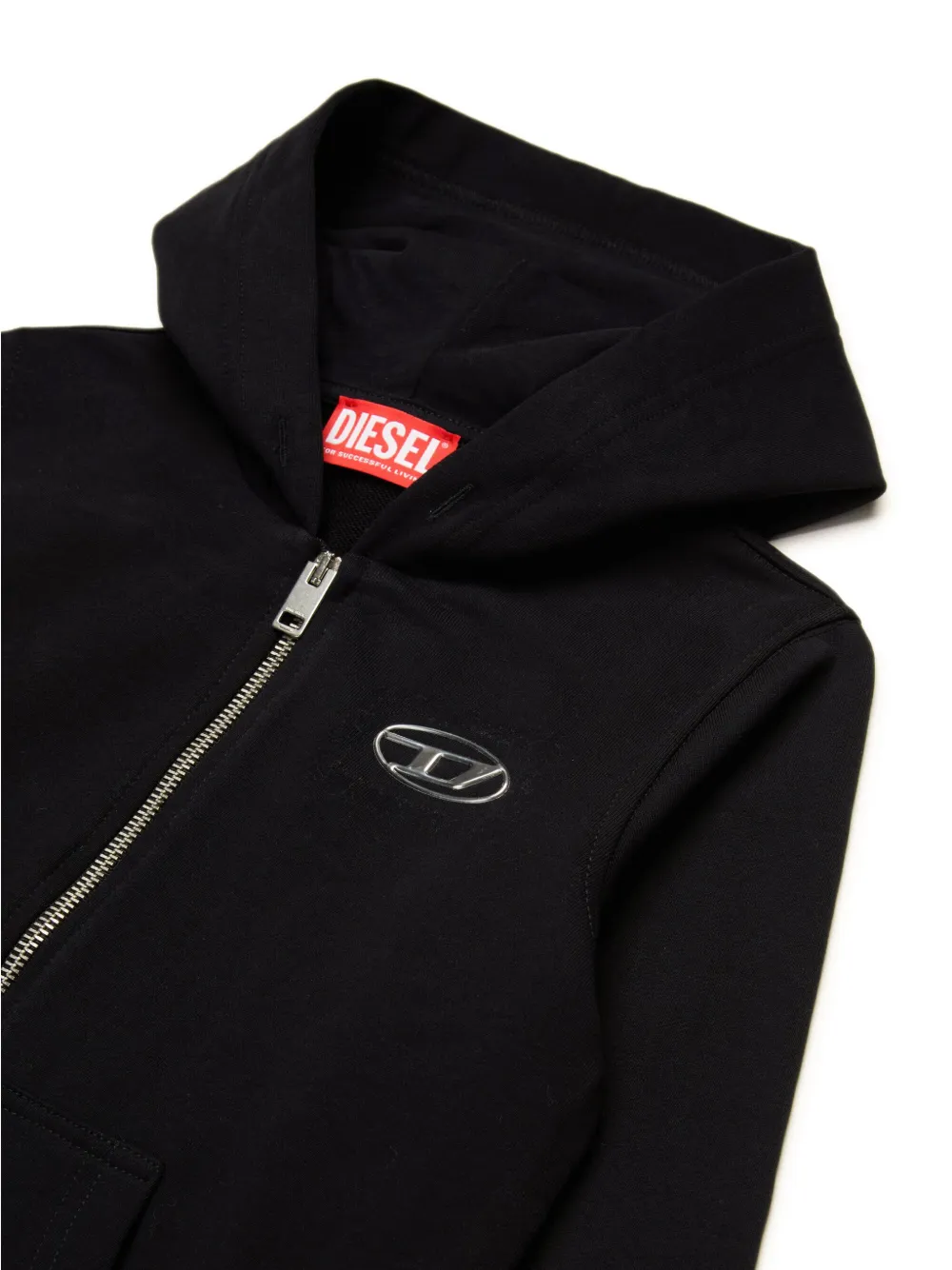 Diesel Kids Smacis hoodie Zwart