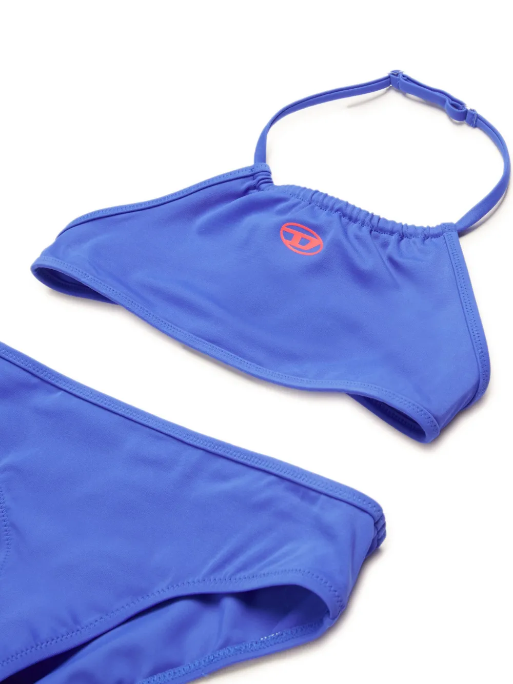 Diesel Kids Bikini met logoprint Blauw