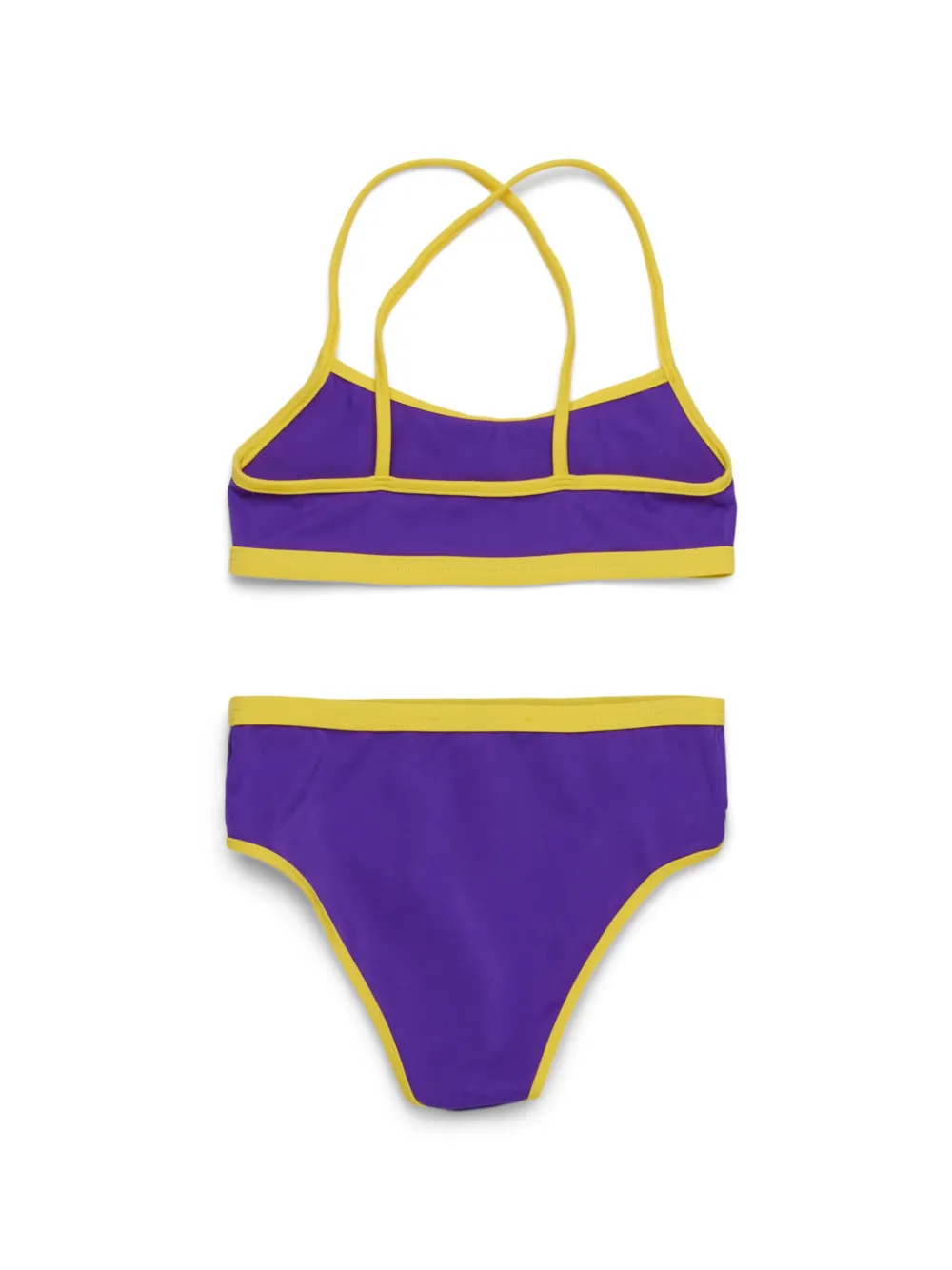 Marni Kids Bikini met contrasterende afwerking - Paars