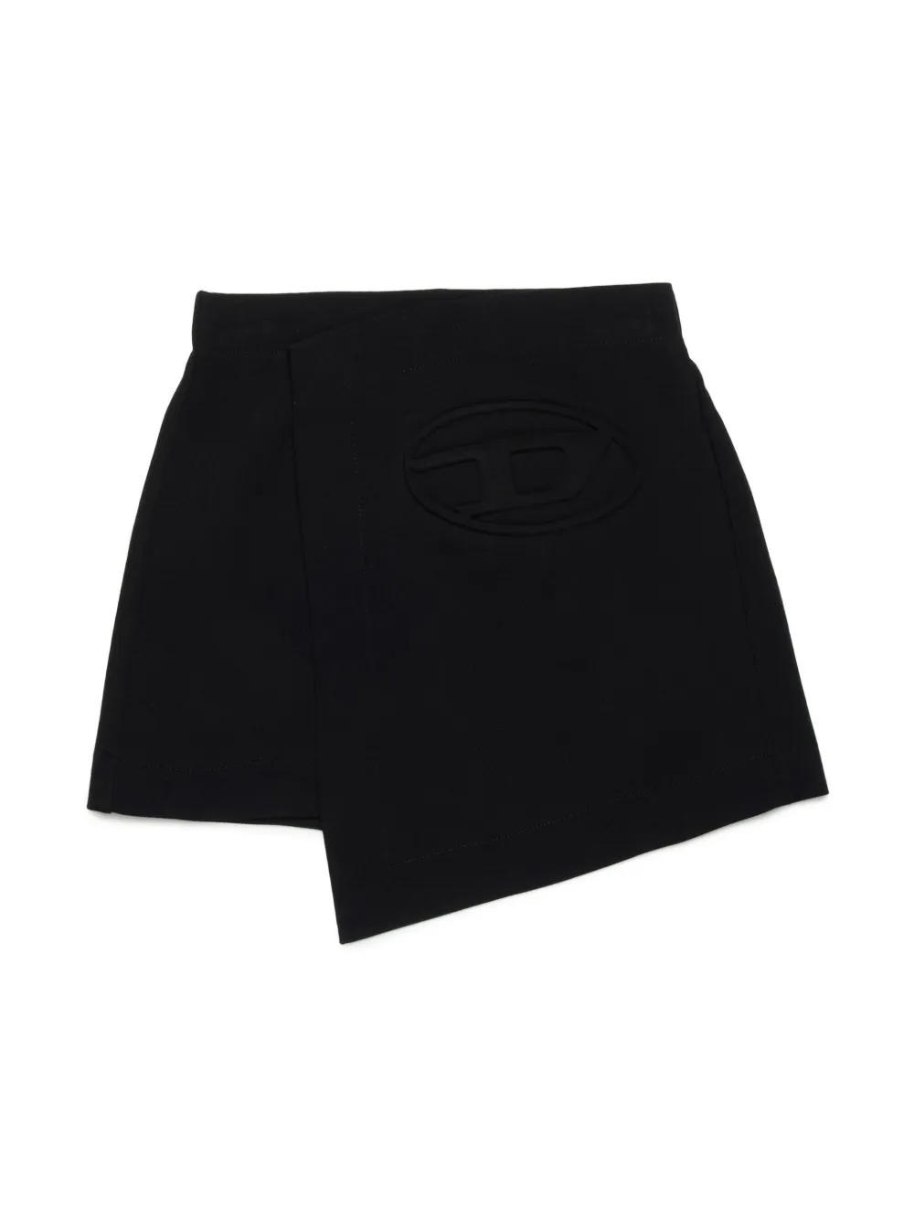 Diesel Kids Gilsy asymmetrische rok Zwart