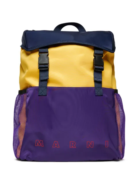 Marni Kids colour-block backpack 