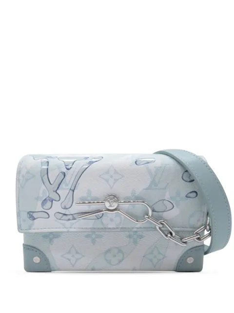 Louis Vuitton Pre-Owned 2021-2024 Monogram Aqua Garden Steamer PM crossbody bag WOMEN