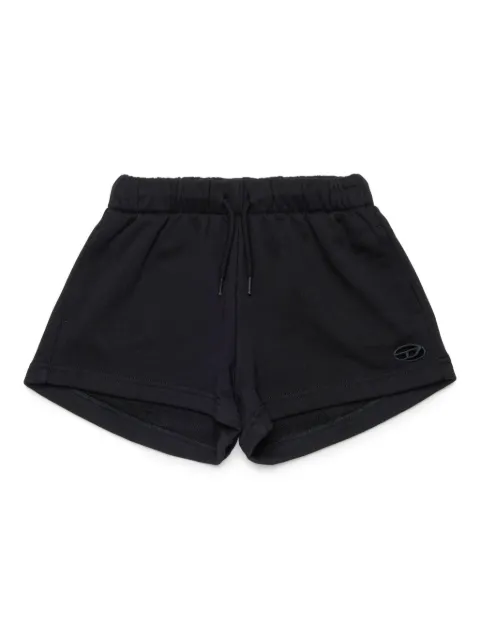 Diesel Kids logo-patch shorts 
