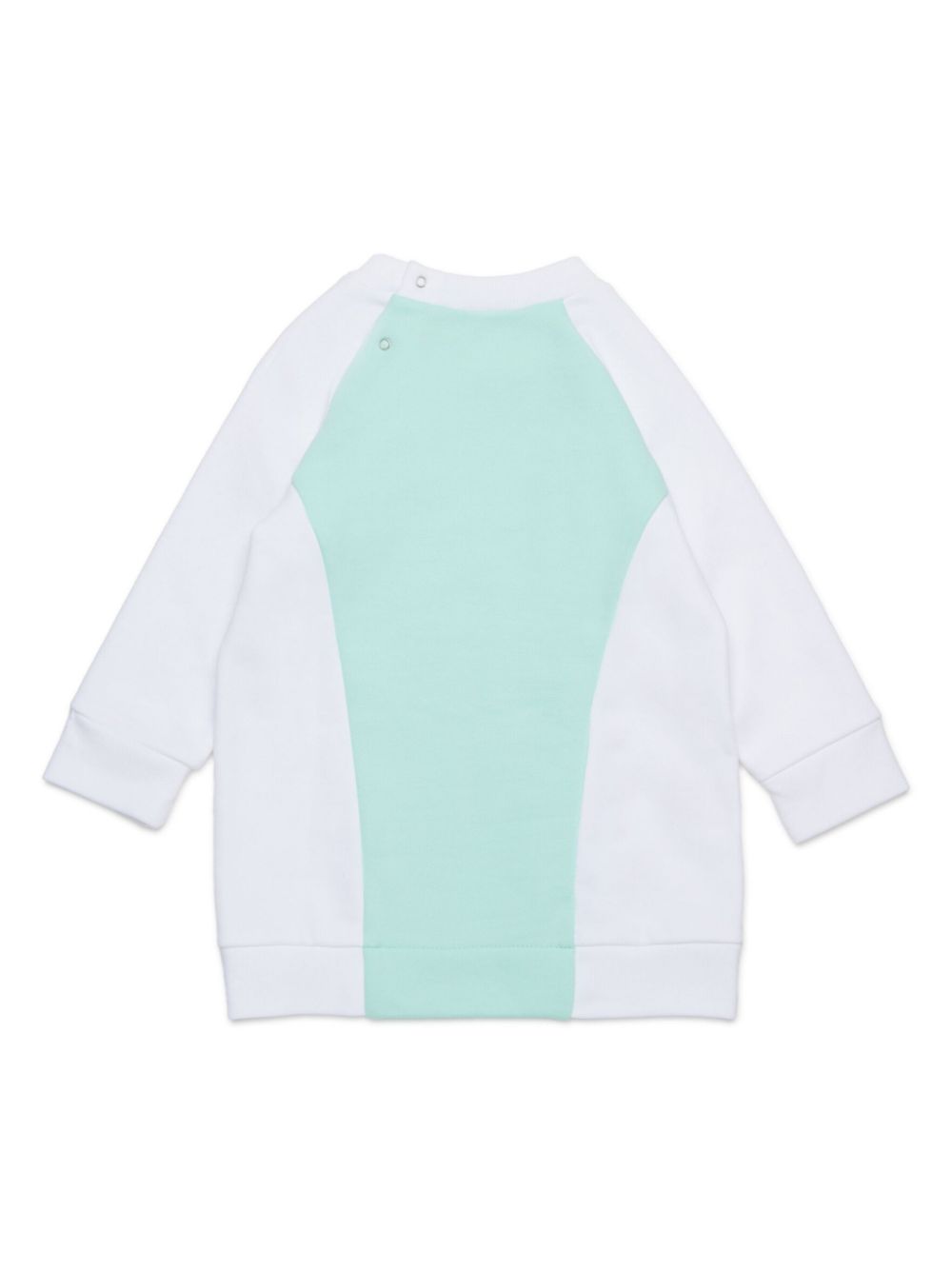 Marni Kids Jurk met logoprint - Groen